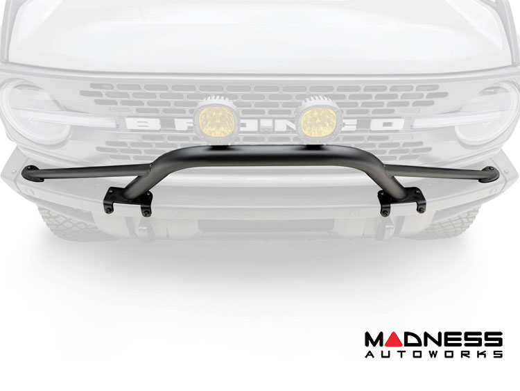 Ford Bronco Bull Bar - Front - Factory Bumper - ZROADZ - Prerunner Bar - No Lights